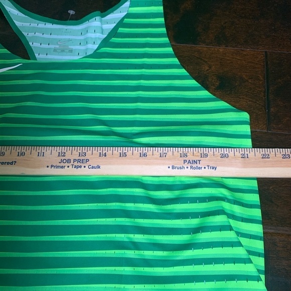 Nike Womens Size 3XL Pro Elite Singlet Track Field CU9996-XXX Green - Picture 4 of 6
